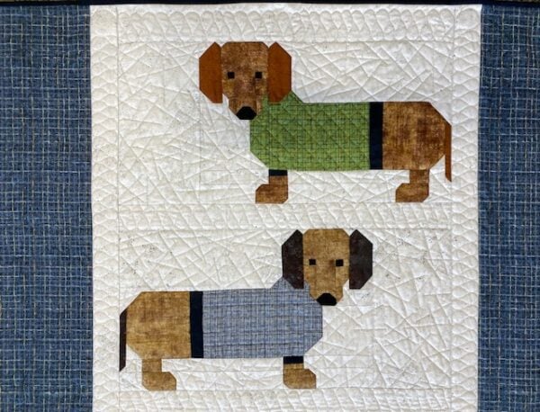 Dogs In Sweaters Quilt Kit - Image 2