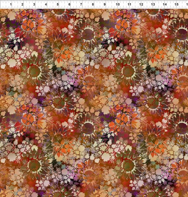 In The Beginning Fabrics - I Dream in Color - Sunflower Multi 3-IDC-1