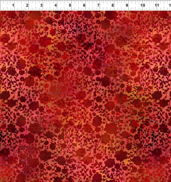 In The Beginning Fabrics - I Dream in Color - Shadow Red 8-IDC-1