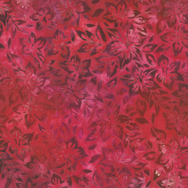 Robert Kaufman  - Artisan Batiks: Tropical Haven AMD-22934-280 Wine