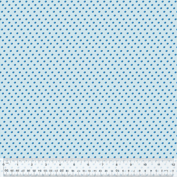 Windham Fabrics Pretty Things by Denyse Schmidt - Dot Texture 54471-4 Deep