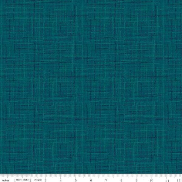 Riley Blake Basics Grasscloth Cottons C780 Deep Sea