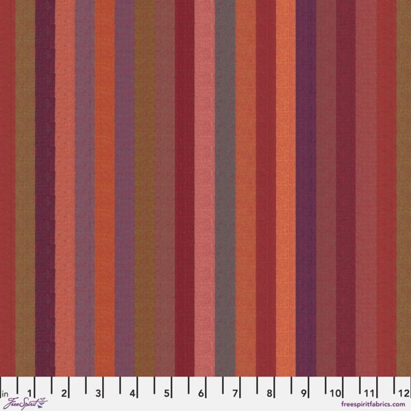 Kaffe Fassett for Free Spirit Woven Stripes WSGP003.Red Broad Stripe - Red