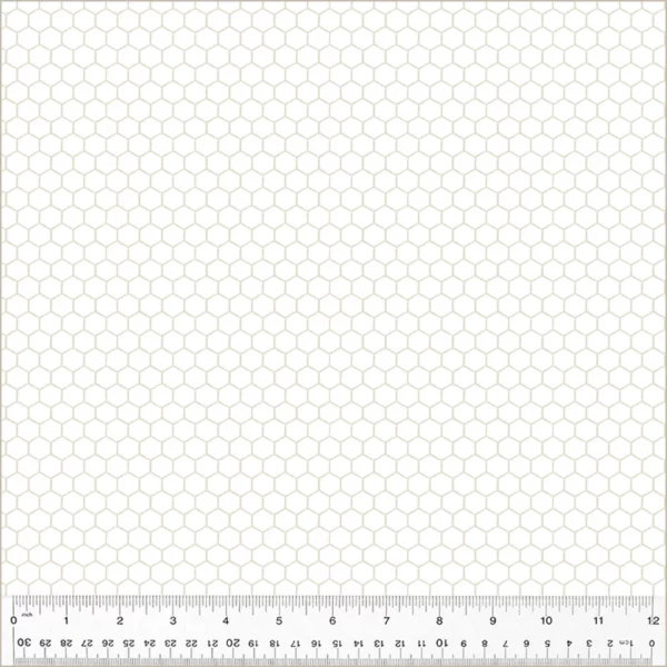 Windham Fabrics Afternoon in the Garden - Honeycomb 54437-1 White