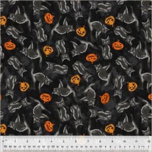 Windham Fabrics Hallow's Eve by Whistler Studios - Spooky Cats 54447-3 Night