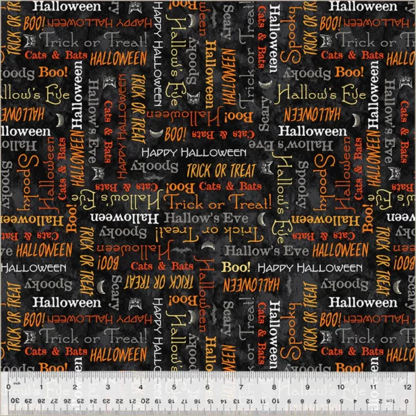 Windham Fabrics Hallow's Eve by Whistler Studios - Trick or Treat 54449-3 Night