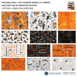 Windham Fabrics Hallow's Eve by Whistler Studios - 12 Piece Fat Quarter Bundle