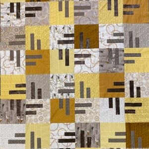 Inga Quilt Kit from Stripology Mixology 3 Book by Gudrun Erla of GE Designs