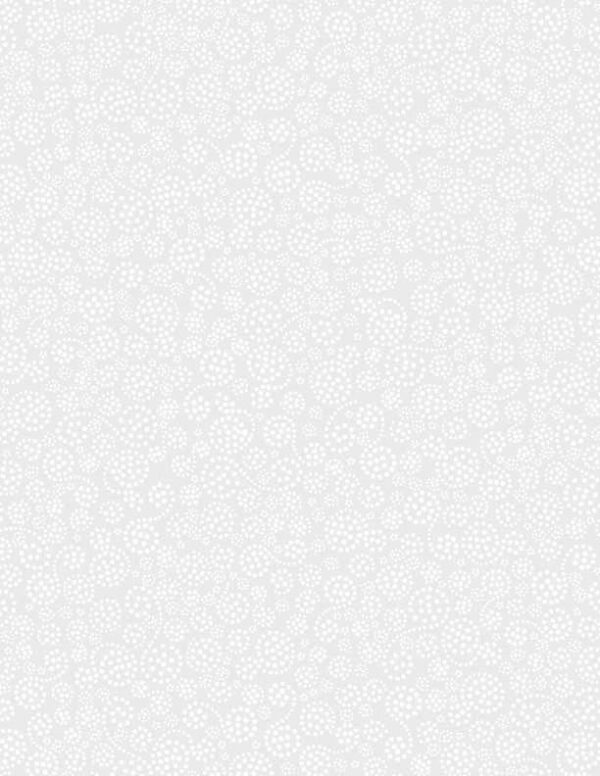 Wilmington Prints Essentials White on White Sparkles 1817-39055-100 White on White