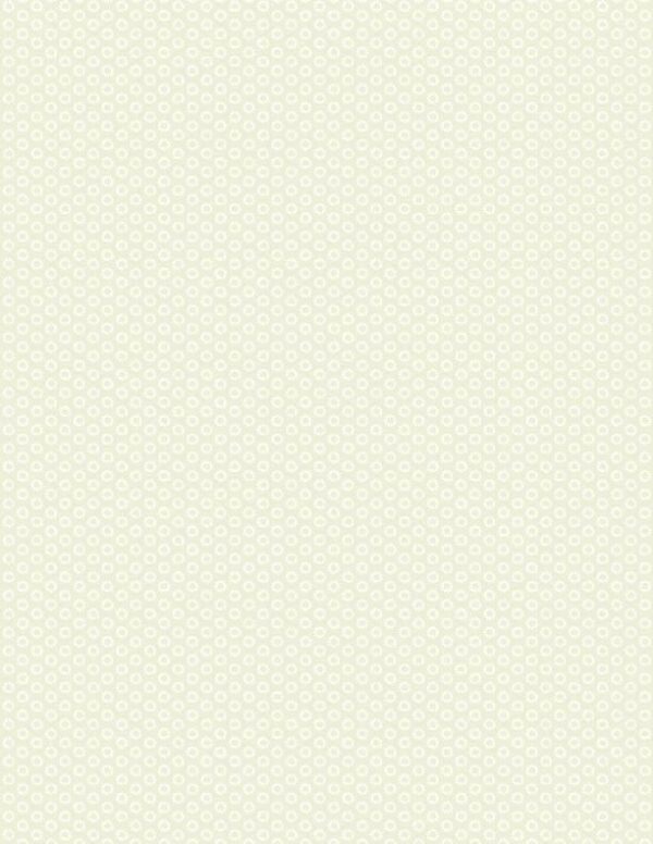Wilmington Prints Essentials Cookie Dough Tiny Rings 1817-39091-100 White on White - Image 2