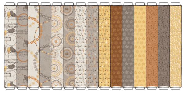 Inga Quilt Kit from Stripology Mixology 3 Book by Gudrun Erla of GE Designs - Image 2