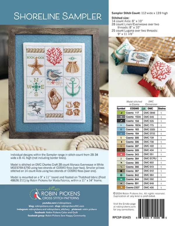 Robin Pickens - Shoreline Sampler Chart - Image 2