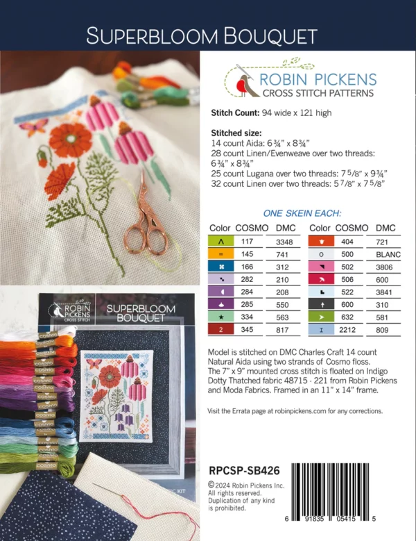 Robin Pickens - Superbloom Bouquet Thread Pack - Image 2