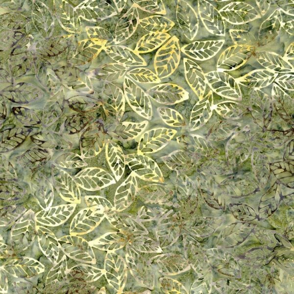 Timeless Treasures - Tonga-B3328 Leaves - Fern