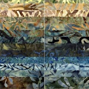 Tonga Treats- Stormy - 2 1/2" Strips