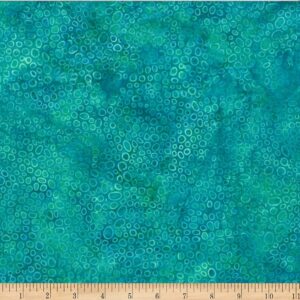 Hoffman W2612-371 Bali Batik Bubbles - Aruba
