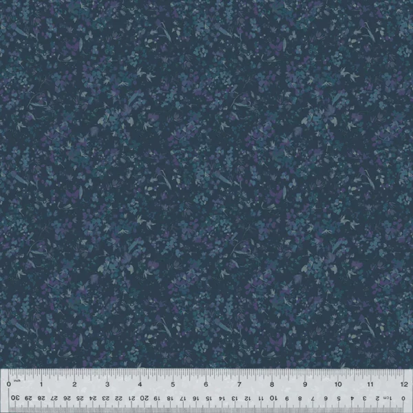 Windham Fabrics Floret by Kelly Ventura - 53808-17 Delphinium
