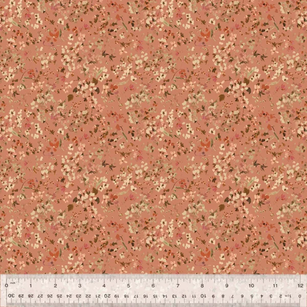 Windham Fabrics Floret by Kelly Ventura - 53808-7 Zinnia