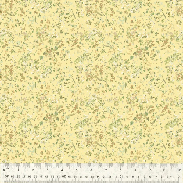 Windham Fabrics Floret by Kelly Ventura - 53808-9 Buttercup