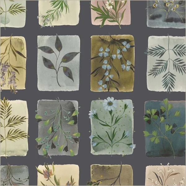 Windham Fabrics Bloomfield by Kelly Ventura - 54873D-7 Indigo Tiny Botanicals