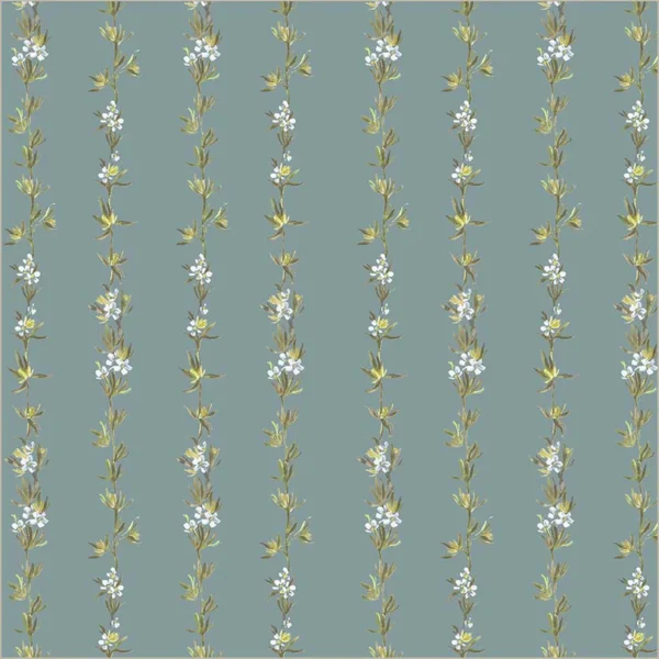 Windham Fabrics Bloomfield by Kelly Ventura - 54876D-12 Lake Climbing Vines