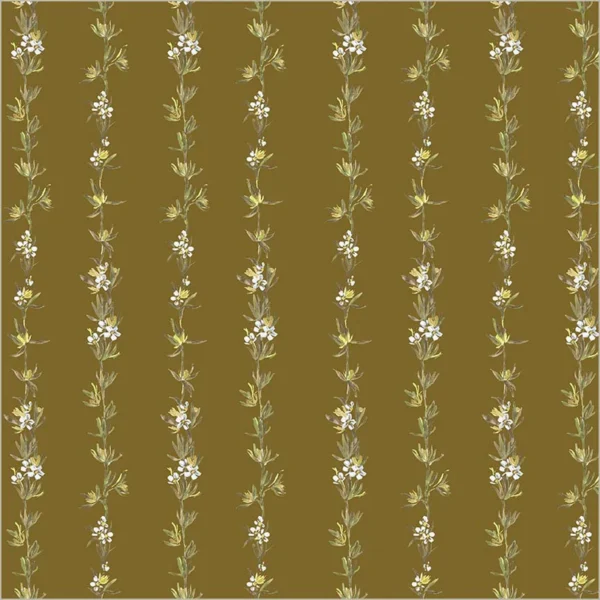 Windham Fabrics Bloomfield by Kelly Ventura - 54876D-14 Olive Climbing Vines