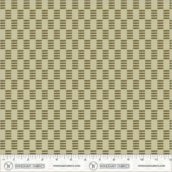 Windham Fabrics Bloomfield by Kelly Ventura - 54877D-15 Sage Stacked - Image 3