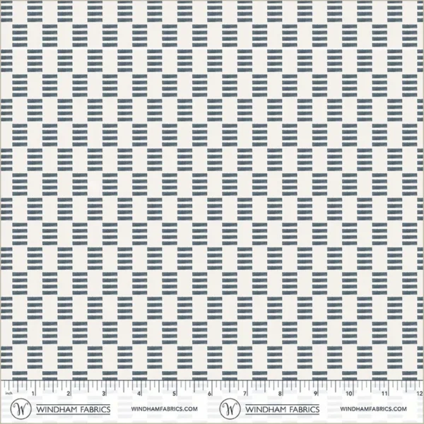 Windham Fabrics Bloomfield by Kelly Ventura - 54877D-6 River Stacked - Image 3