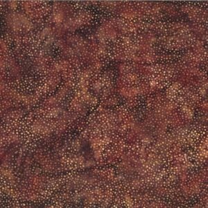 Hoffman 885-372 Bali Chops Dots - Saddle