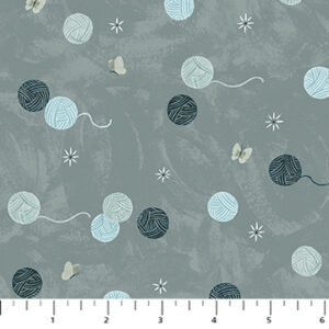 FIGO Fabrics - Paws & Play - Yarn Balls 91052-62 Teal