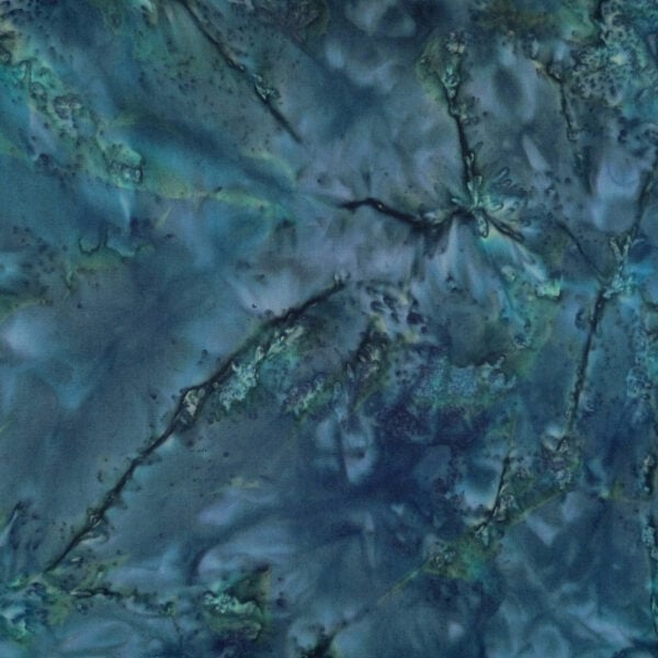 Batik by Mirah Egyptian - Mottled -Teal Blue MH-EP-10-5204