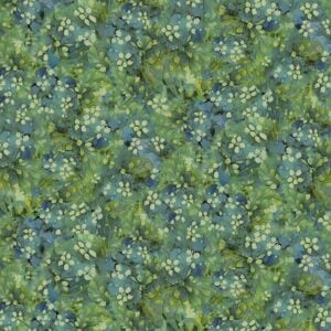Timeless Treasures Forest Whisper Fleur-CD3687 Tonal Floral - Green