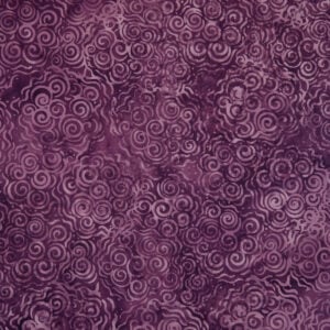 Batik by Mirah Purple Mania - Swirls - Purple MH-PU-44-2626