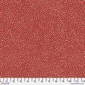 Free Spirit PWWM008.REDXX Morris & Co - Seaweed Dot - Red