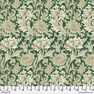 Free Spirit PWWM013 The Oxford Holiday Collection - Chrysanthemum Toile - Forest