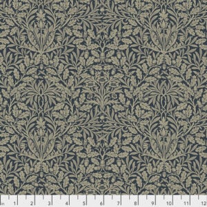Free Spirit PWWM039.INK Morris & Co - Pure Acorn - Ink