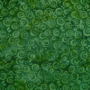 Batik by Mirah Veronese - Swirls - Green MH-VR-17-5267