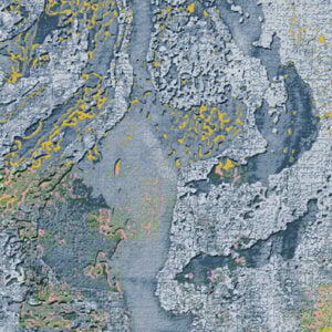 Benartex Earth Treasures Dried Clay - Denim 16475M-57