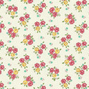 Marcus Fabrics - Aunt Grace Goes Scrappy by Judie Rothermel - R351526D Pink Floral