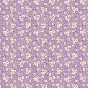 Marcus Fabrics - Aunt Grace Goes Scrappy by Judie Rothermel - R351527D Lilac Daisy