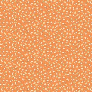 Marcus Fabrics - Aunt Grace Goes Scrappy by Judie Rothermel - R351529D Orange Tulips
