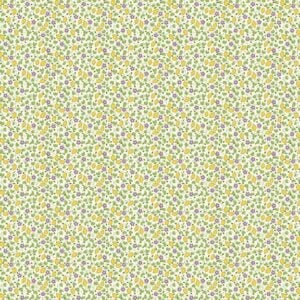 Marcus Fabrics - Aunt Grace Goes Scrappy by Judie Rothermel - R351530D Green Ditsy