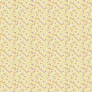 Marcus Fabrics - Aunt Grace Goes Scrappy by Judie Rothermel - R351530D Yellow Ditsy