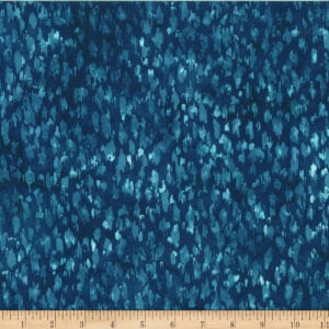 Hoffman X2614-19 Bali Batik Brushstrokes - Navy