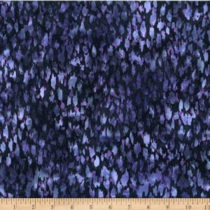 Hoffman X2614-394 Bali Batik Brushstrokes - Merlot