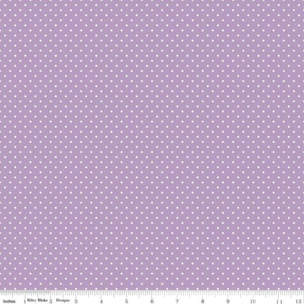 Riley Blake Basics Swiss Dot C670-125 Lavender