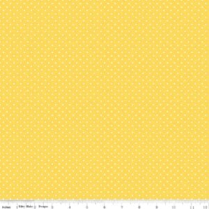 Riley Blake Basics Swiss Dot C670-50 Yellow