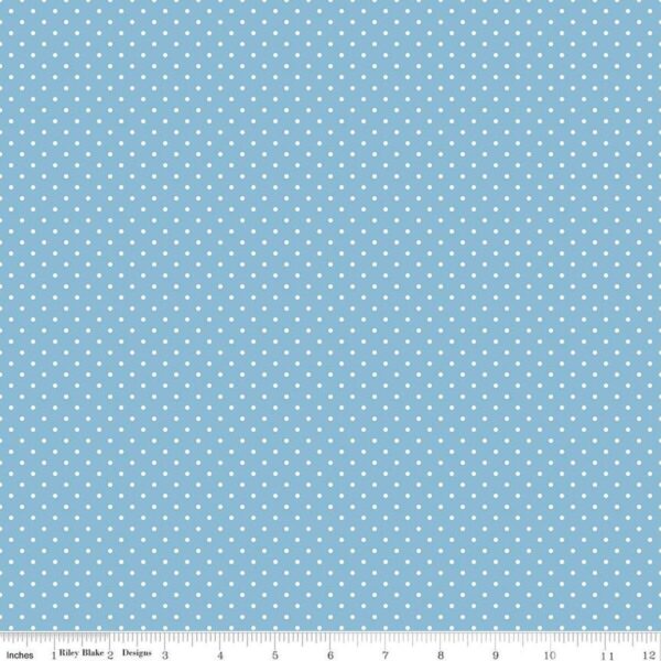 Riley Blake Basics Swiss Dot C670 Celestial