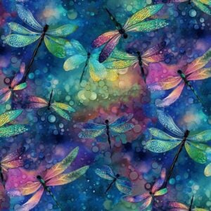 Timeless Treasures Dragonfly Dream - Nature-CD3206 - Fantasy