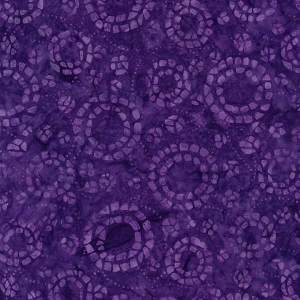 Timeless Treasures - Tonga-B2028 Amethyst Woodcut and Dots